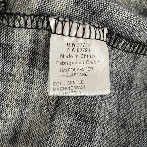 Navy Plaid Tunic Sweater W/Buttons and Collar-Pockets - Picture 6 of 10